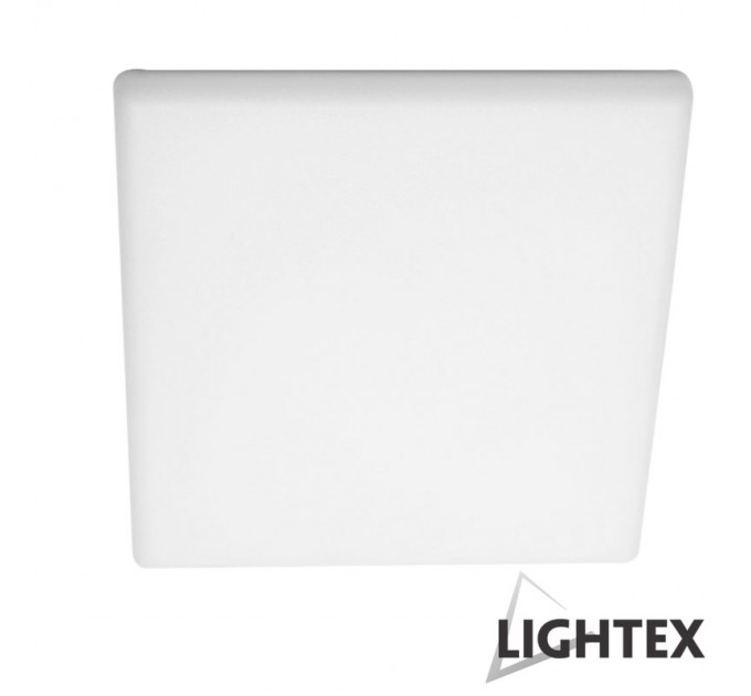 LIGHTEX LED ЛУНА MOON БЯЛА ВЛАГОЗАЩИТЕНА 220V 16W IP44 NW 4000K 1440LM 120 120MM LIGHTEX