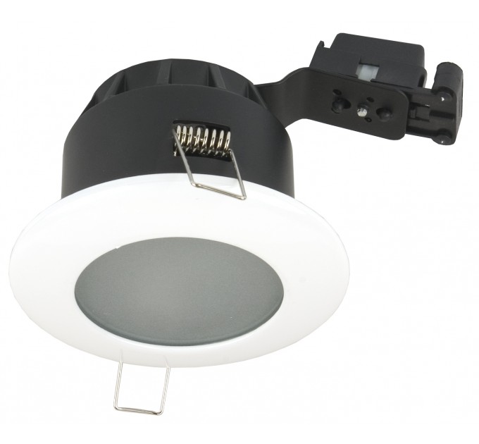 LIGHTEX ВЛАГОЗАЩИТЕНА ЛУНА WP/MR16-L-65 АЛУМИНИЕВА СТАЦИОНАРНА БЯЛА MR16 GX5.3 MAX.50W IP65 LIGHTEX