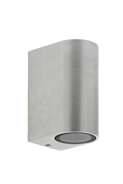 VITO ФАСАДЕН АПЛИК SPIDER 2D GU10 98X80X67MM IP44 ДВУПОСОЧНO ОСВЕТЯВАНЕ АЛУМИНИЙ, НИКЕЛ 3230060