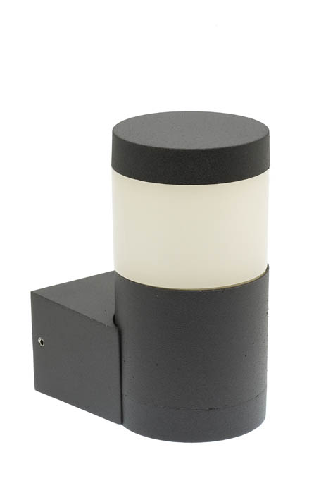 VITO ФАСАДЕН АПЛИК PATIO-1D 6W 300LM 4000K (НЕУТРАЛНА СВЕТЛИНА) IP54 Φ60X115MM ЦВЯТ АНТРАЦИТ 3230270