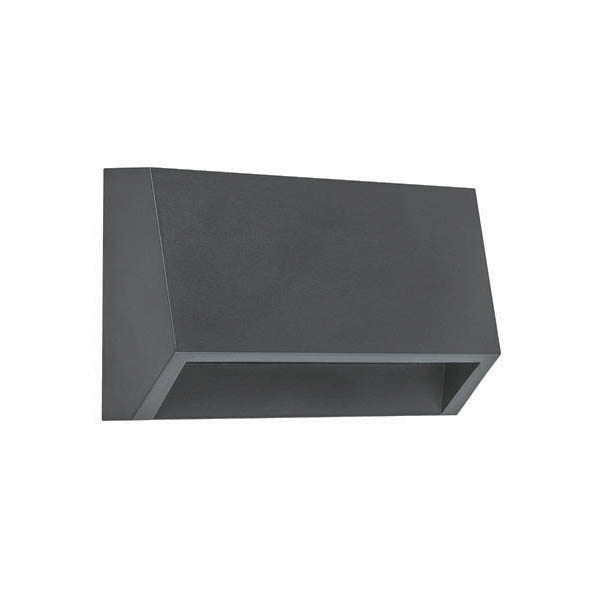 VITO LED ВЪНШЕН ОСВЕТИТЕЛ ЗА СТЪПАЛА ADRIA ST2 2W 90LM 4000K (НЕУТРАЛНА СВЕТЛИНА) IP65 100X60X33MM ПЛАСТМАСА, ЦВЯТ АНТРАЦИТ 3230450