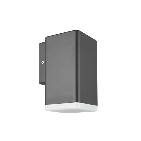 VITO LED ФАСАДЕН АПЛИК ADRIA SQL1 4W 260LM 4000K (НЕУТРАЛНА СВЕТЛИНА) IP65 76X155X99MM ЦВЯТ АНТРАЦИТ 3230570