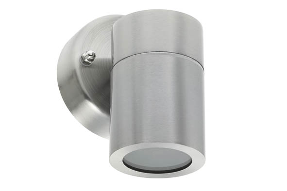 VITO ФАСАДЕН АПЛИК VEGAS A GU10 Φ60X116X93MM IP44 НЕРЪЖДАЕМА СТОМАНА, НИКЕЛ 3240540