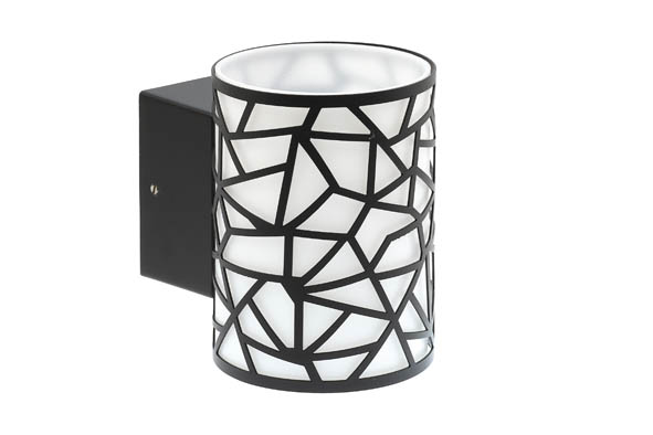 VITO LED ФАСАДЕН АПЛИК BILBAO-W1 8W 300LM 4000K (НЕУТРАЛНА СВЕТЛИНА) IP44 Φ89X124X120MM ЧЕРЕН ЦВЯТ & БЯЛ ЦВЯТ 3241440