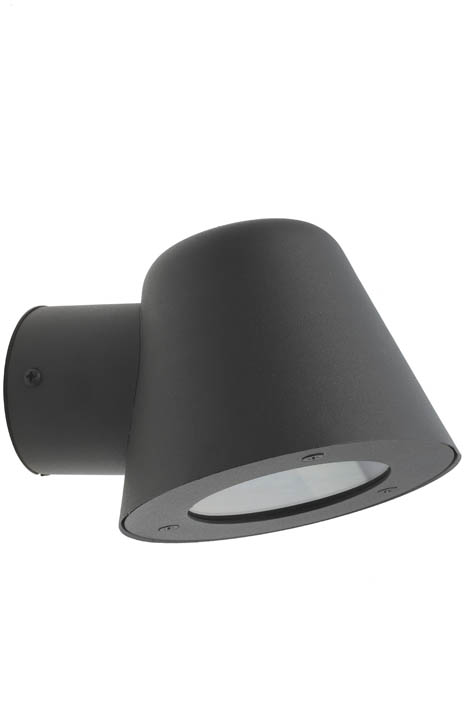 VITO ФАСАДЕН АПЛИК GENT-W1 1XGU10 IP44 Φ115X108X150MM ЦВЯТ АНТРАЦИТ 3241500