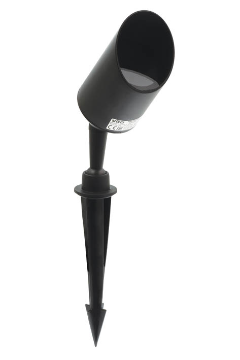 VITO ГРАДИНСКИ ПРОЖЕКТОР ЗА ЗЕМЯ PRATUM E GU10 IP65 Φ60X346MM ЧЕРЕН ЦВЯТ 3241620