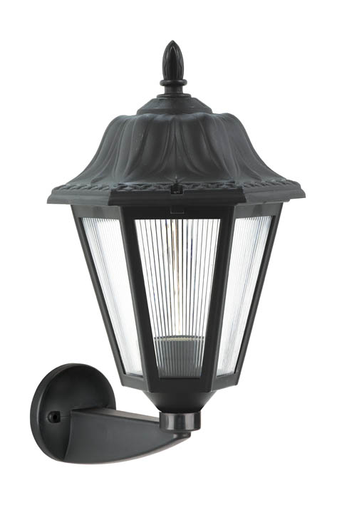 VITO ФАСАДЕН ФЕНЕР VERONA-W E27 ЧЕРЕН ЦВЯТ IP44 ПЛАСТМАСОВ 280X390MM ЧЕРЕН ЦВЯТ 3242070