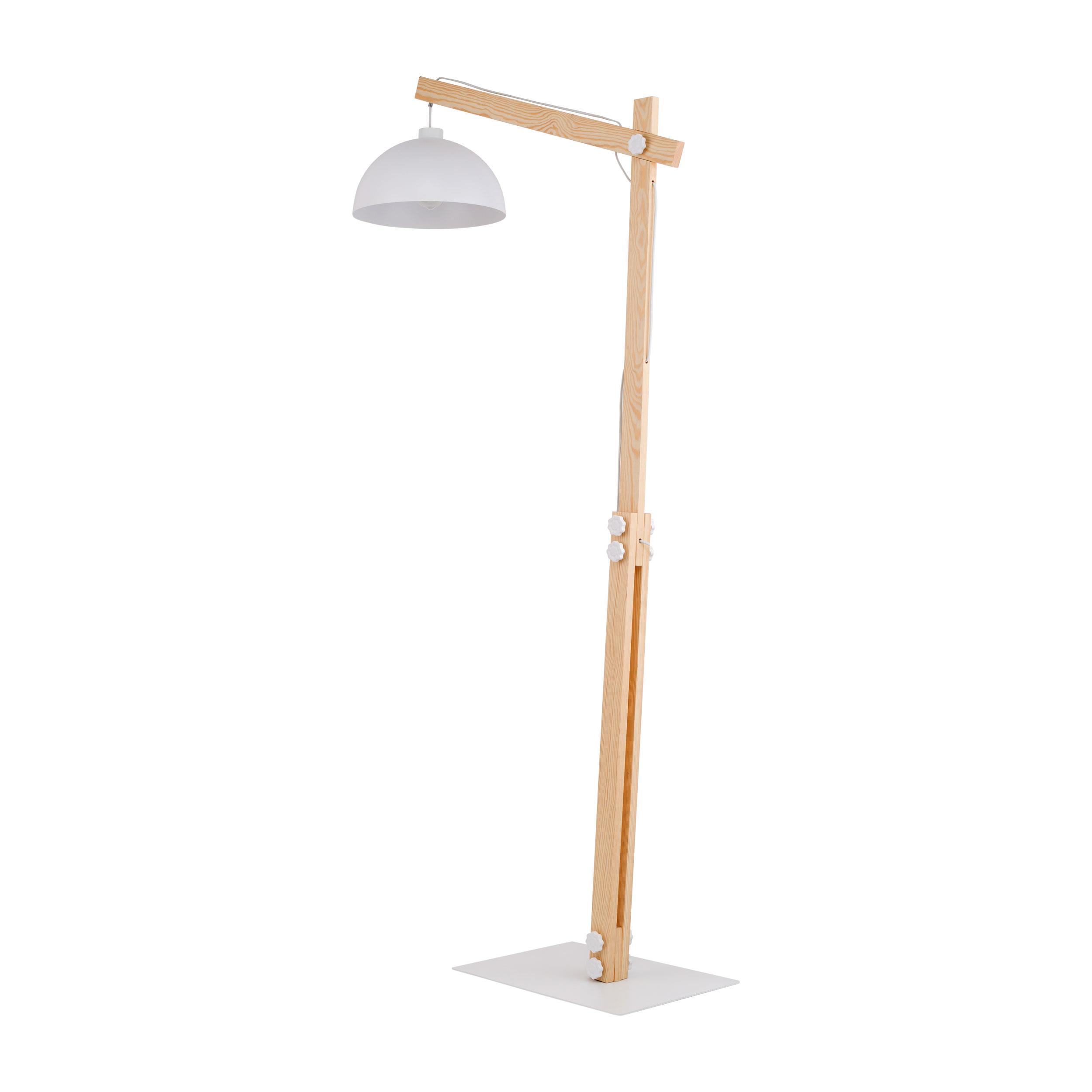 TK LIGHTING OSLO WHITE LAMPA PODŁOGOWA 1 PŁ