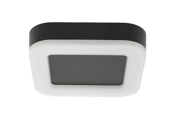 VITO LED ВЪНШЕН ТЕХНИЧЕСКИ ОСВЕТИТЕЛ КВАДРАТ LUZ-BS 15W 1020LM 4000K (НЕУТРАЛНА СВЕТЛИНА) IP65 190X190X45MM ЧЕРЕН ЦВЯТ 3401020