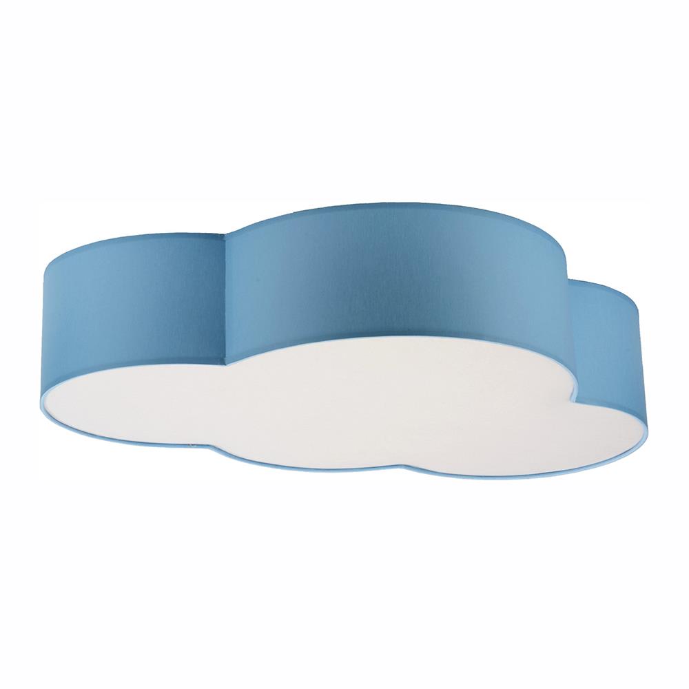 TK LIGHTING CLOUD NIEBIESKI PASTELOWY LAMPA SUFITOWA 4 PŁ