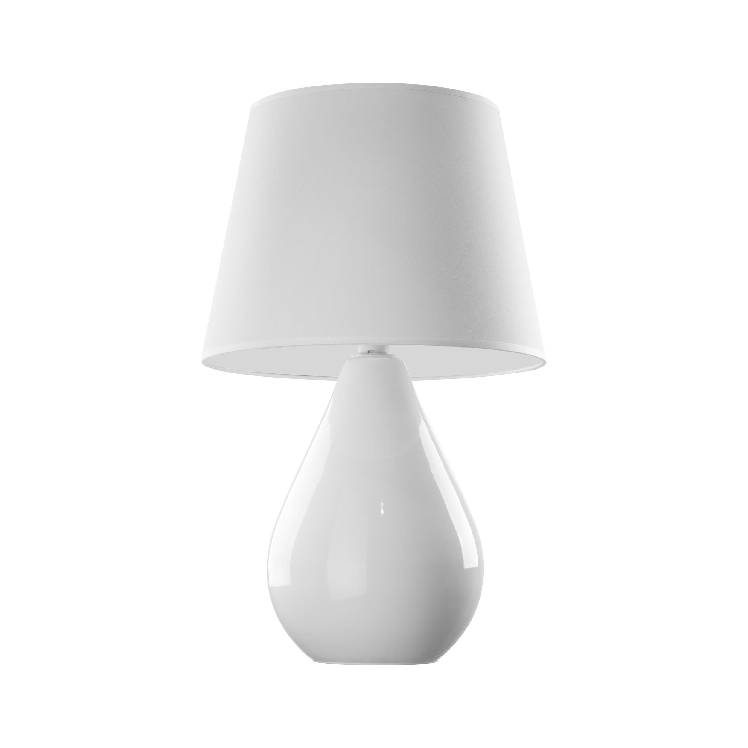 TK LIGHTING LACRIMA WHITE LAMPKA NOCNA 1 PŁ