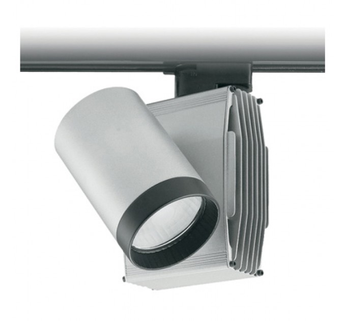 LIGHTEX ПРОЖЕКТОР КОРПУС ЗА ТРИФАЗНА 4PINS ШИНА PT3390 CDM-TC 70W G8.5 СРЕБРИСТ