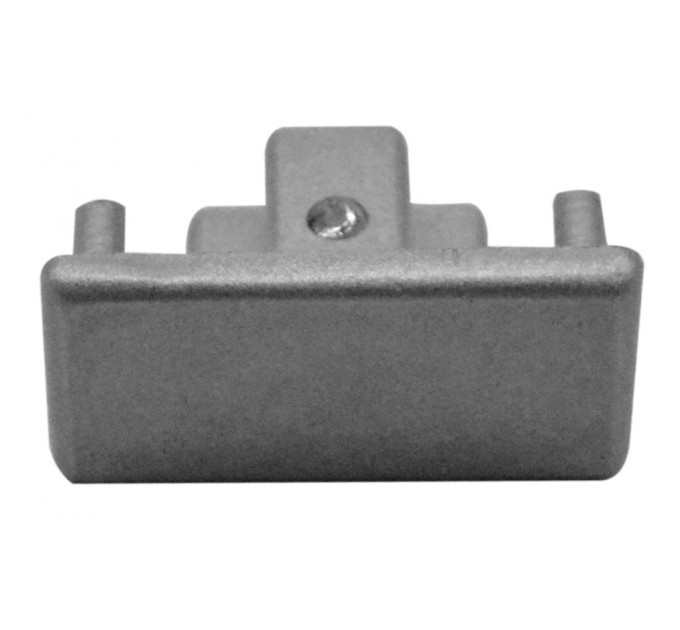 LIGHTEX TRACK CAP SILVER КАПАЧКА ЗА МОНОФАЗНА ШИНА 3РINS