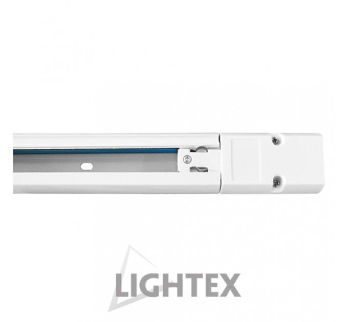 LIGHTEX TRACK ТРИФАЗНА ШИНА 3М 4РINS СЪС ЗАХРАНВАЩ БЛОК И КАПАЧКА БЯЛА LIGHTEX