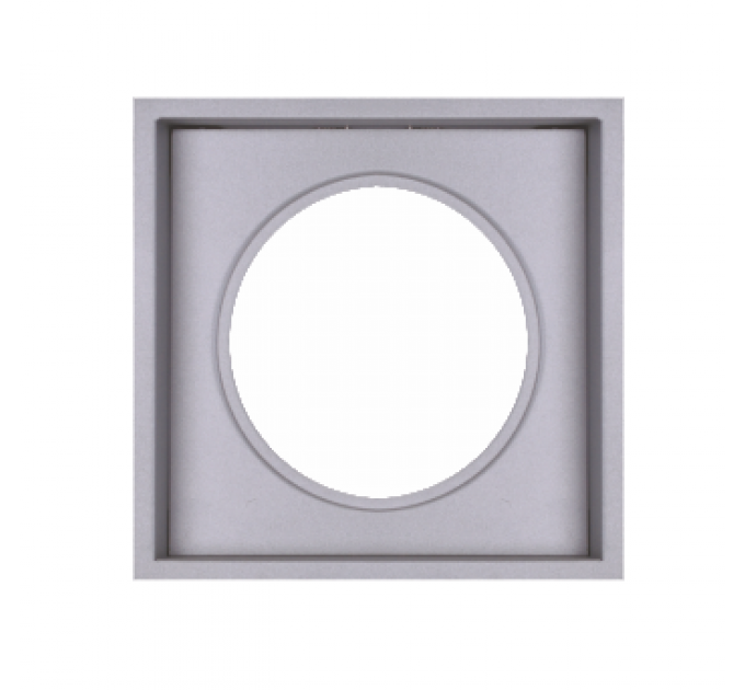 LIGHTEX АЛУМИНИЕВА РАМКА ЗА КАРДАН ЕДИНИЧНА СРЕБРИСТА