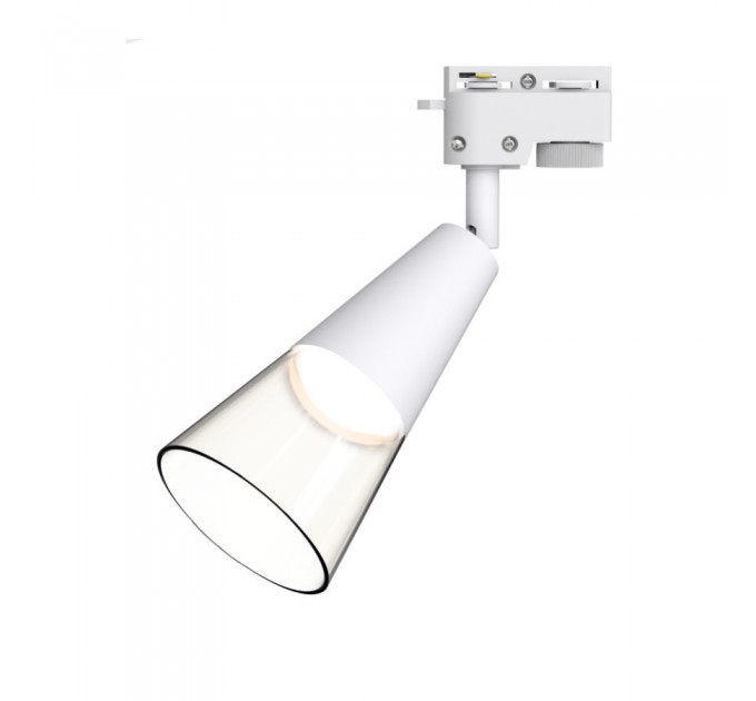 LIGHTEX ПРОЖЕКТОР SPLIT ЗА 2PINS ШИНА GU10 80X145MM БЯЛ LIGHTEX