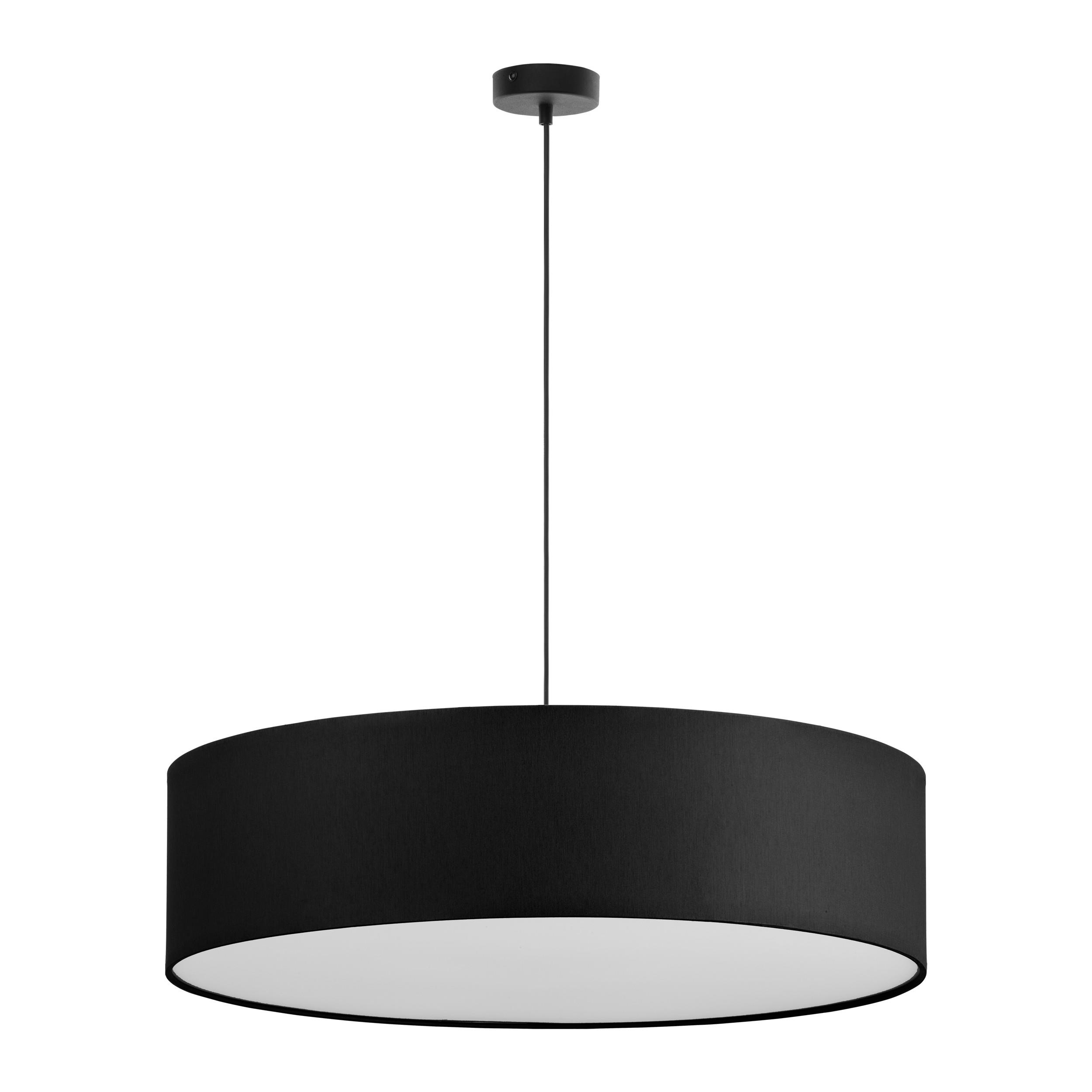 TK LIGHTING RONDO BLACK LAMPA WISZĄCA 3 PŁ 600