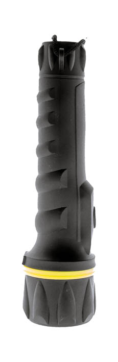 VITO TORCH FLASH-2 1W 15LM 6000K (СТУДЕНА СВЕТЛИНА) ГУМИРАН, ЧЕРЕН ЦВЯТ 5000490