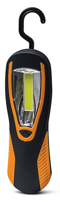 VITO TORCH FLASH-3 С HOOK & MAGNET 3W 200LM 6000K (СТУДЕНА СВЕТЛИНА) ГУМИРАН, В ЧЕРНО И ОРАНЖЕВО 5000500