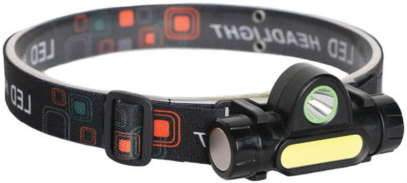 VITO ПРЕЗАРЕЖДАЕМ ЧЕЛНИК FLASH-5 1W+2W 120LM 6000K (СТУДЕНА СВЕТЛИНА) ЧЕРЕН ЦВЯТ 5000520