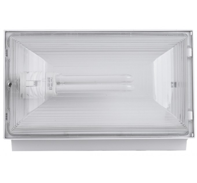 LIGHTEX ОСВЕТИТЕЛНО ТЯЛО TINA/W PL-C G24D 1X18W С ЛАМПА REAL