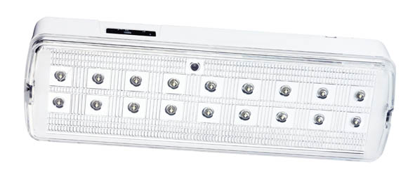 VITO EXIT-18L 18XRLED WHT RECH.EM.EXIT