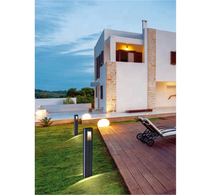 LIGHTEX LED СВЕТЕЩ СТЪЛБ С ДИСТАНЦИОННО 2X3W 6500K+RGB 620LM IP65 1М LIGHTEX