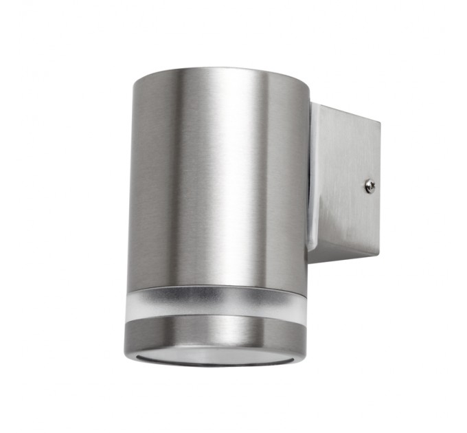 LIGHTEX ФАСАДЕН ОСВЕТИТЕЛ BALDO 1XGU10 IP54 Ф76X120X111 ХРОМ LIGHTEX