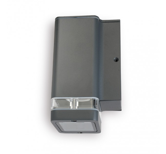 LIGHTEX ФАСАДЕН ОСВЕТИТЕЛ INES/DG 1XGU10 IP44-ГРАФИТ LIGHTEX