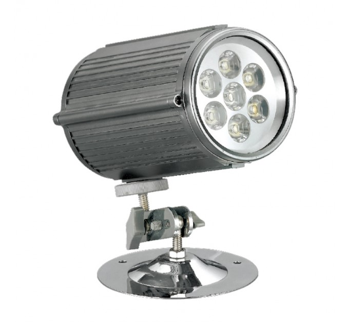 LIGHTEX LED ПРОЖЕКТОР SPOT LED LIGHT YELLOW SL ЖЪЛТ DC12V 7X1W IP65 30D REAL