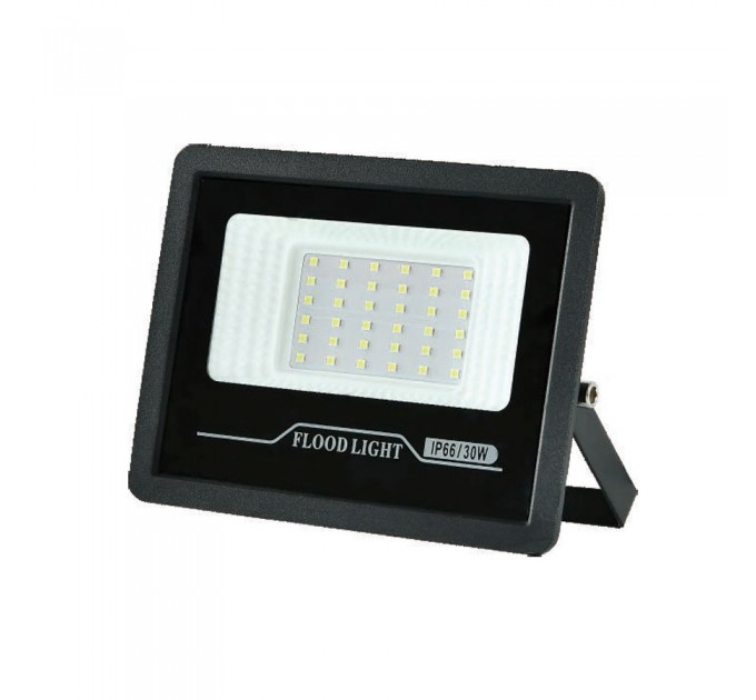 LIGHTEX LED ПРОЖЕКТОР ЧЕРЕН TOMI 30W 6500K 3000LM IP65 185-265V LIGHTEX
