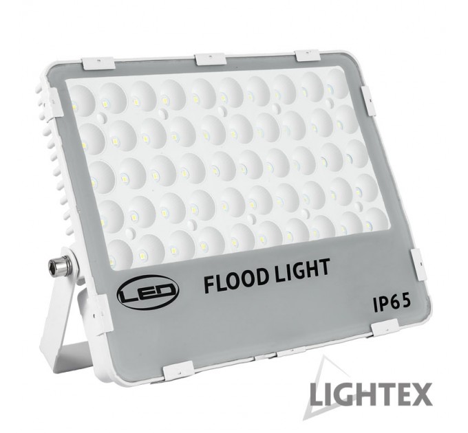 LIGHTEX LED ПРОЖЕКТОР NAMI 100W 4000K 9000LM IP65 220V БЯЛ LIGHTEX