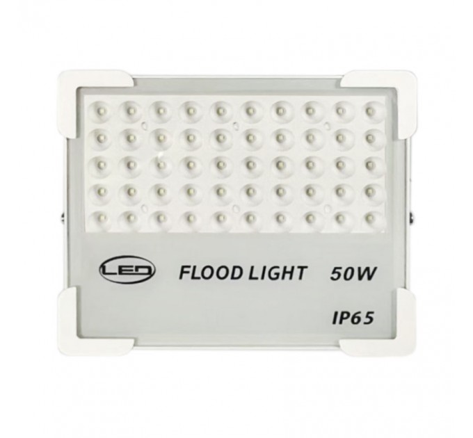 LIGHTEX LED ПРОЖЕКТОР NAMI II 50W 5000K 4500LM IP65 220V БЯЛ LIGHTEX