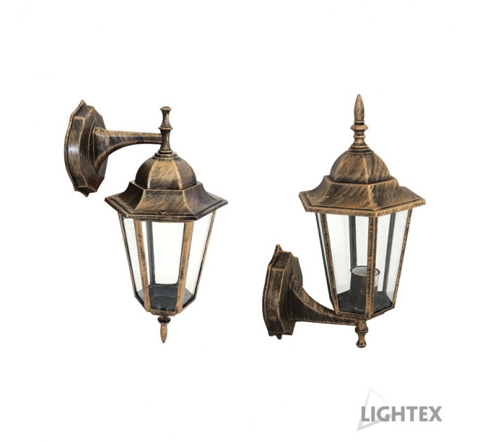 LIGHTEX ГРАДИНСКИ ФЕНЕР NOA UP/DN/GB 1XE27 60W IP33 REAL