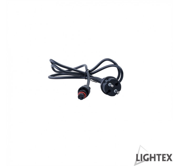 LIGHTEX ЗАХРАНВАНЕ ЗА КАБЕЛ С ФАСУНГИ 220V 1.5M IP44 LIGHTEX