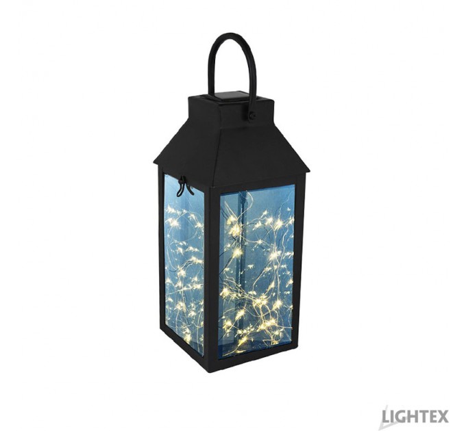 LIGHTEX LED СОЛАРЕН ФЕНЕР PLAME 0.1W ТОПЛА СВЕТЛИНА 3LM IP44 БАТЕРИЯ AA NI-MH 1.2V 600MAH LIGHTEX