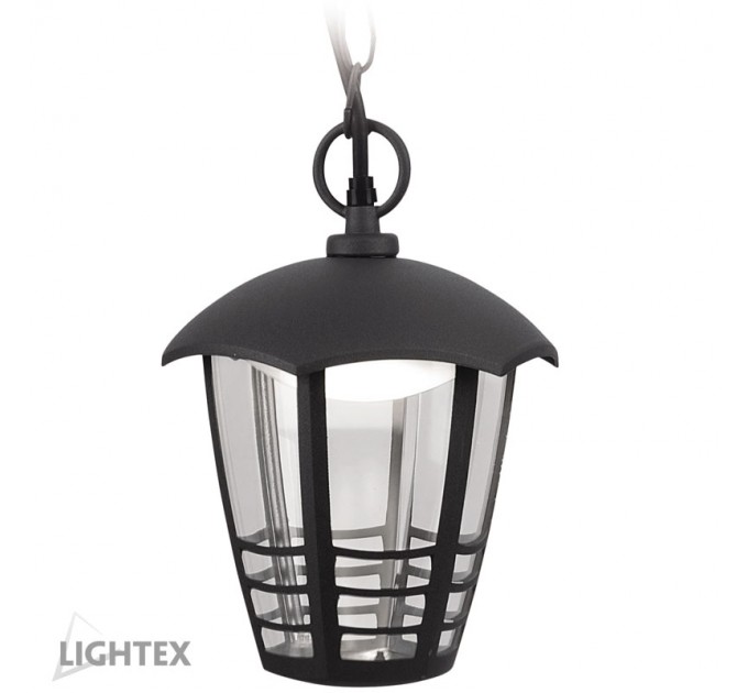 LIGHTEX LED ГРАДИНСКИ ФЕНЕР NICE P/DG 6W 4000K 650LM IP54 ГРАФИТ LIGHTEX