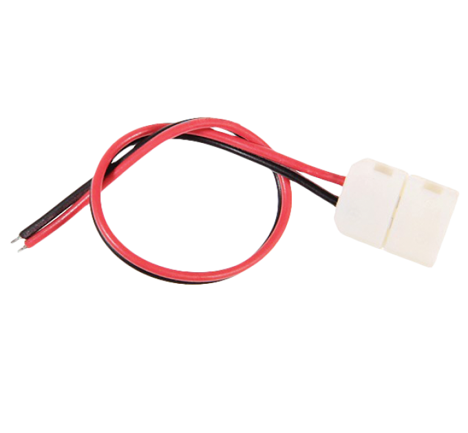 LIGHTEX КОНЕКТОР С КАБЕЛ ЗА LED ЛЕНТА SMD3528 8MM LIGHTEX