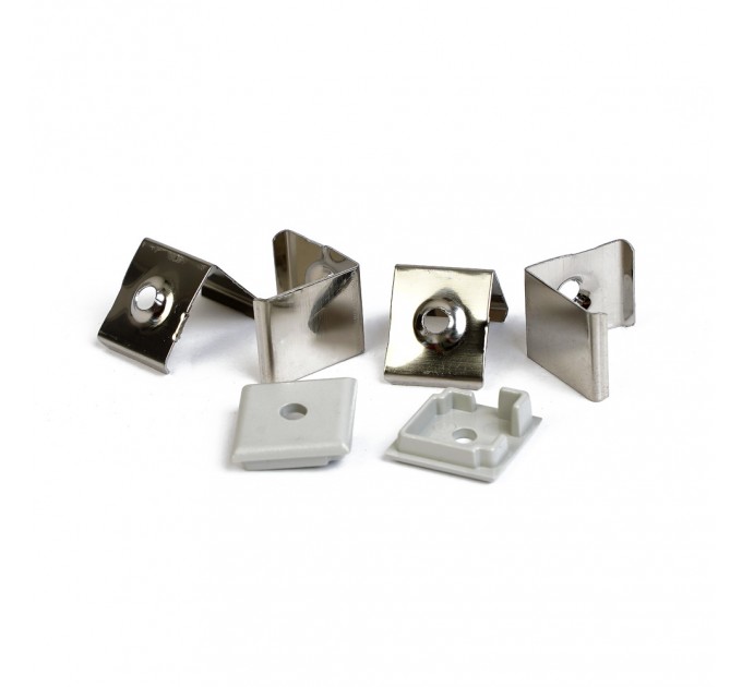 LIGHTEX КОМПЛЕКТ ТАПИ ЗА АЛУМИНИЕВ ПРОФИЛ 521AL0000362- 2БР. LIGHTEX