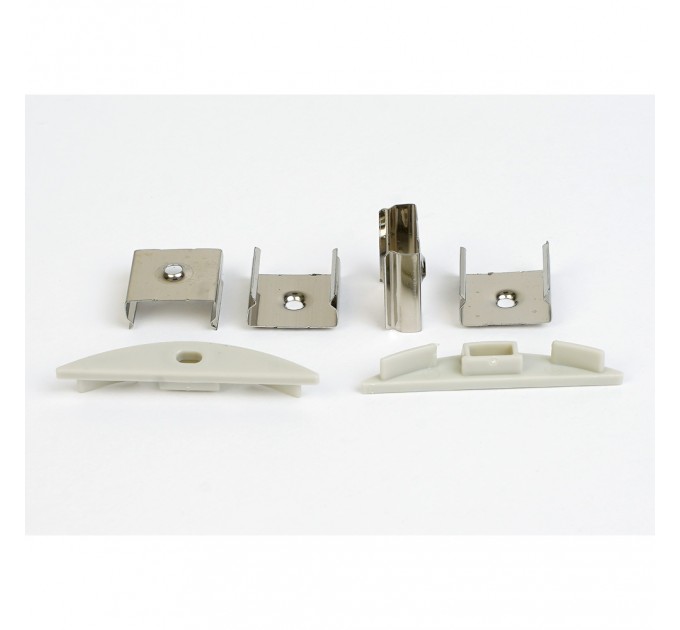 LIGHTEX КОМПЛЕКТ ТАПИ ЗА АЛУМИНИЕВ ПРОФИЛ 521AL0000377- 2БР. LIGHTEX