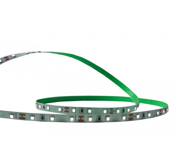 LIGHTEX LED ЛЕНТА 2835 60БР/М 12V DC 4.8W/M 100LM/W ЗЕЛЕНА IP20 8ММ LIGHTEX /ОПАКОВКА 5М/
