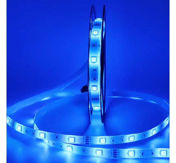 LIGHTEX LED ЛЕНТА 5050 30БР/М 12V DC 7.2W 10LM/W RGB IP20 10ММ LIGHTEX /ОПАКОВКА 5М/