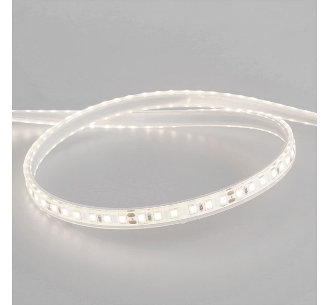 LIGHTEX LED ЛЕНТА ВЛАГОЗАЩИТЕНА 2835 120БР/М 24V DC 9.6W 108LM/W NW 4000K IP68 СЪС СИЛИКОНОВО ПОКРИТИЕ И ЛЕПИЛО 10ММ LIGHTEX /ОПАКОВКА 5М/