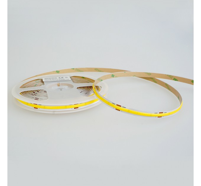 LIGHTEX LED ЛЕНТА 480 COB 24V DC 12W/M 100LM/W 4000K IP20 8MM LIGHTEX /ОПАКОВКА 5М/