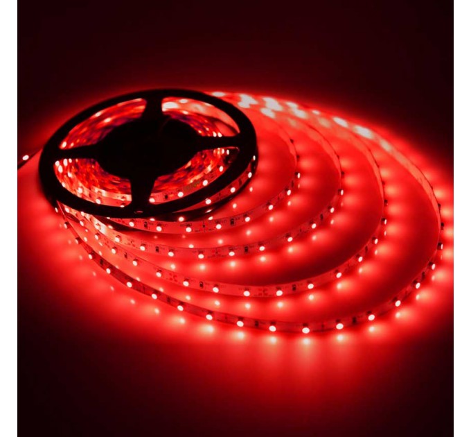 LIGHTEX LED ЛЕНТА 3528 60БР/М 12VDC 4.8W/МЕТЪР IP44 120D ЧЕРВЕНА 240LM/M 1М. LIGHTEX