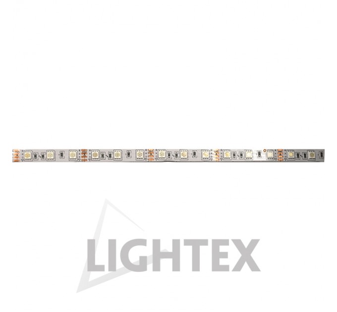 LIGHTEX LED ЛЕНТА 5050 60БР/М 12VDC 14.4W/МЕТЪР IP20/ RGB 965LM/M DP LIGHTEX /ОПАКОВКА- 5М./
