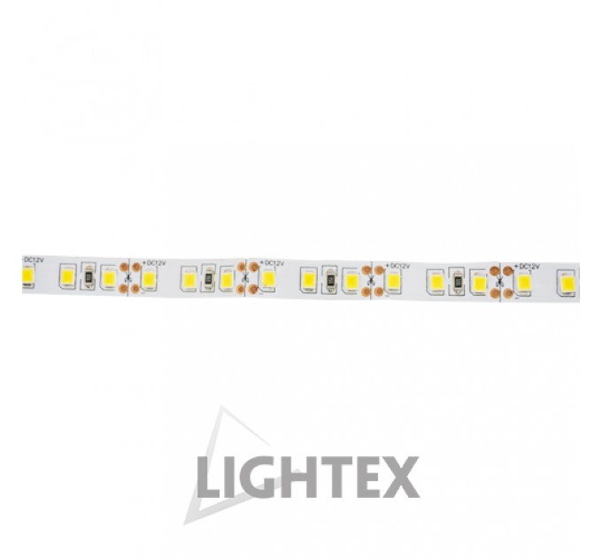 LIGHTEX LED ЛЕНТА 5050 60БР/М 12VDC 14.4W/МЕТЪР IP44 ТОПЛА БЯЛА 1008LM/M LIGHTEX /ОПАКОВКА- 5М./