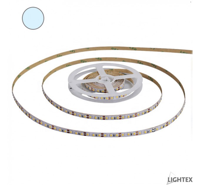 LIGHTEX LED ЛЕНТА PREMIUM 3528 60БР/М 12VDC 4.8W/МЕТЪР IP20 120D СТУДЕНО БЯЛ 336LM/M DP LIGHTEX /ОПАКОВКА- 5М./