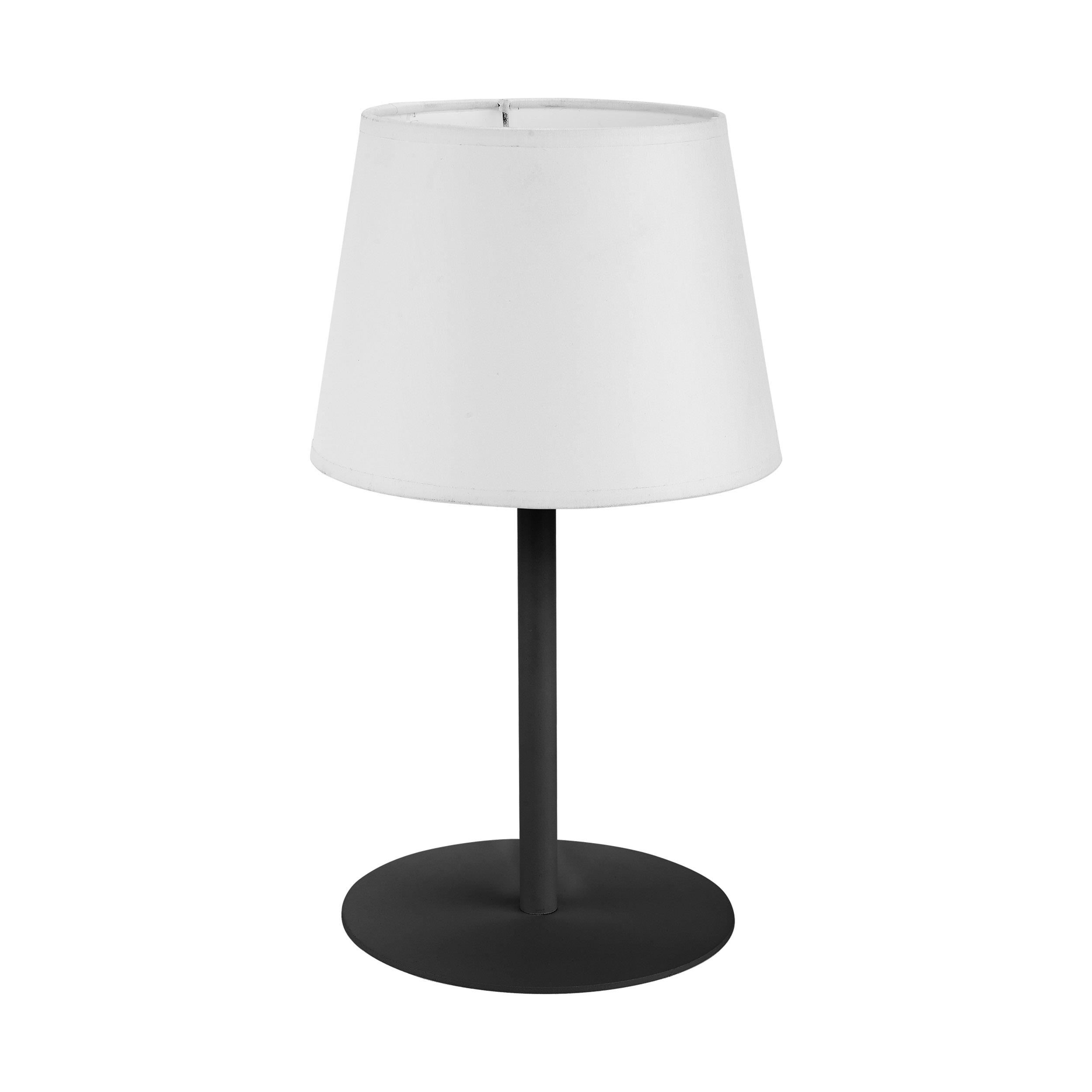 TK LIGHTING MAJA BLACK/WHITE LAMPKA NOCNA 1PŁ