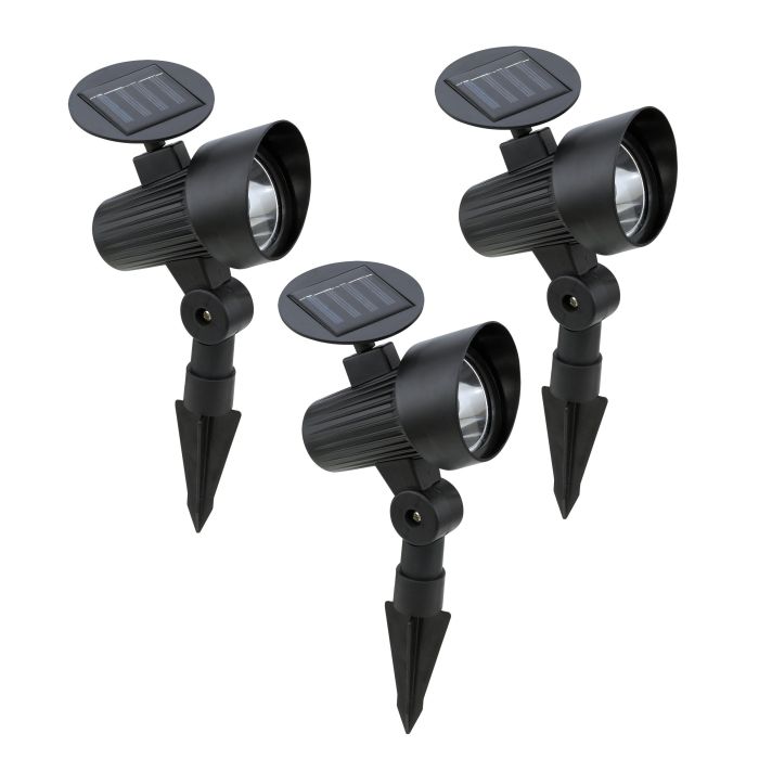 EGLO 48504 SOLAR-LED К-Т 3 БР. ЧЕРНО